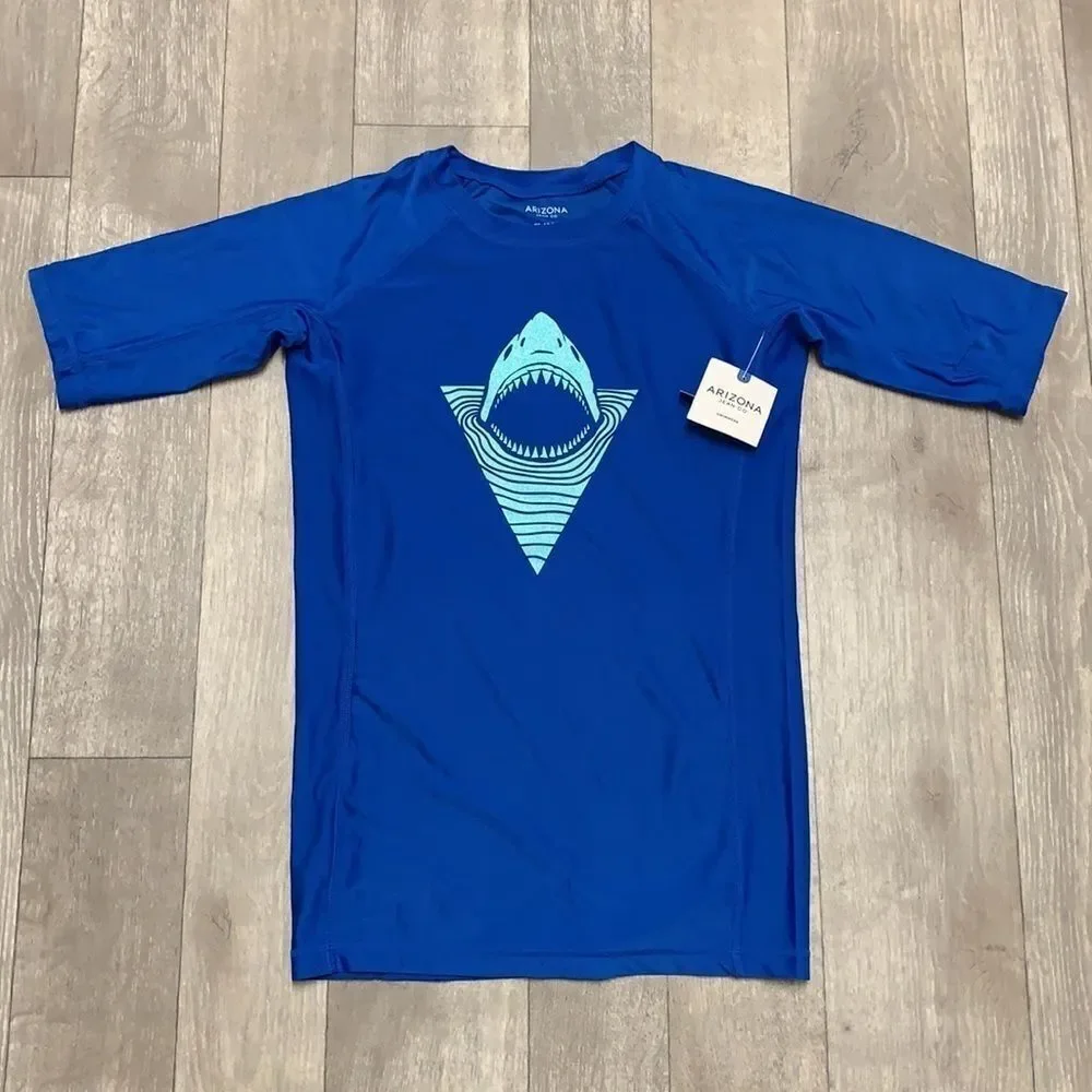 Boys NWT Arizona Swimwear Shirt‎